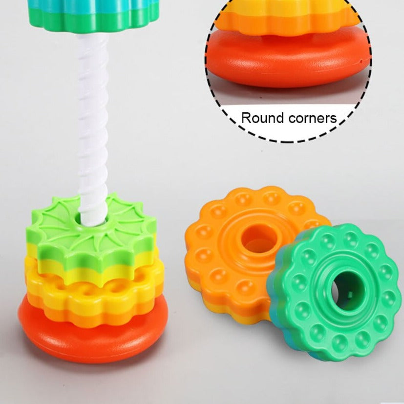 Colourful stacking - Stacking Tower