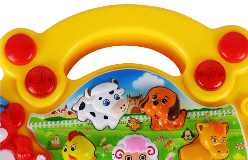 Musical animals - Toy piano for kids