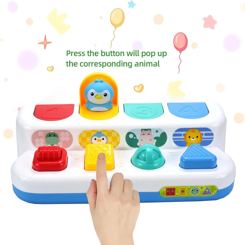 Press and turn the buttons - Infant toy