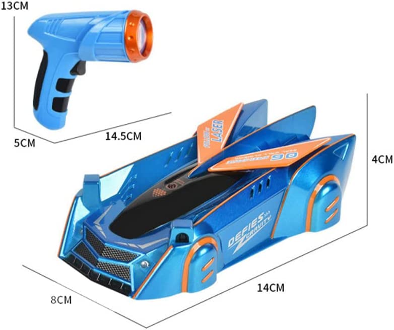 Drive along the walls! - Remote-controlled car
