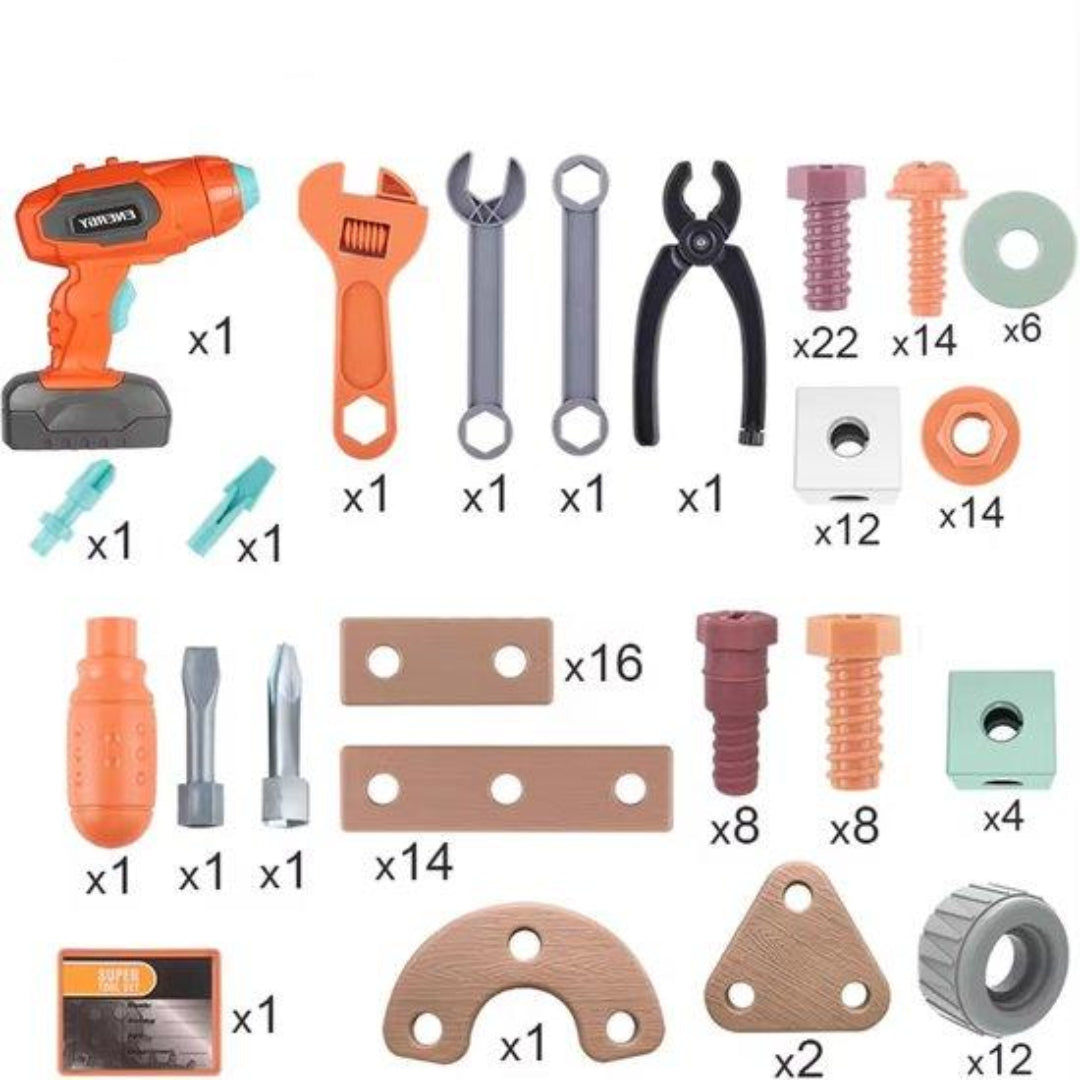 KlusKidz – Safety & Educational – Tool Set for Children