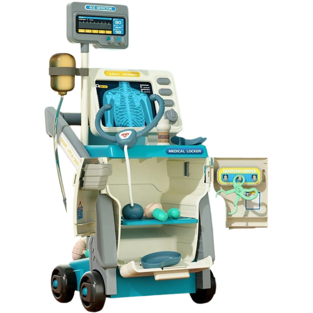 CarePlay – Educational & Imagination – Children's Doctor's Cart Play Set