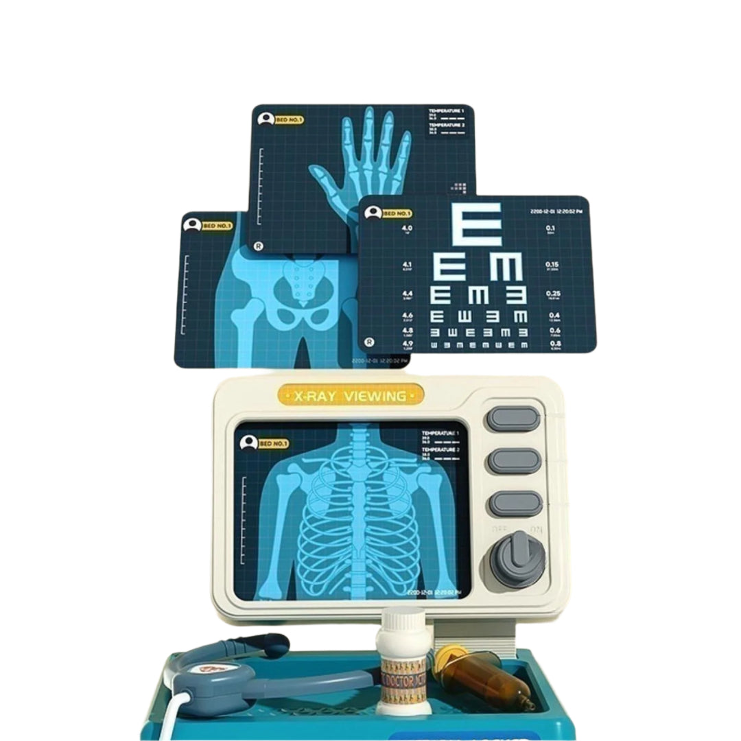 CarePlay – Educational & Imagination – Children's Doctor's Cart Play Set