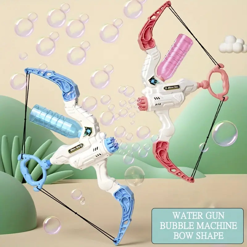 TrendyToys – Active & Innovative - 2-in-1 Bow Bubble Blower Machine