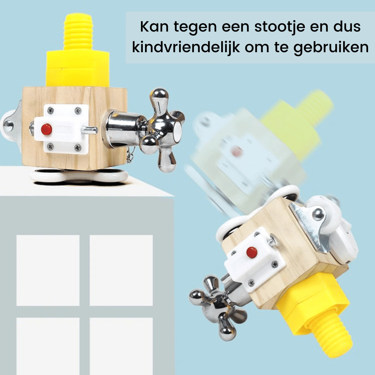 Develops finger dexterity - Tactile Cube