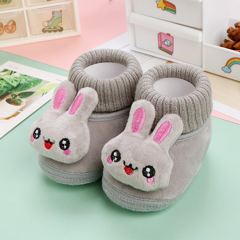 Warm and non-slip – Animal Infant Slippers