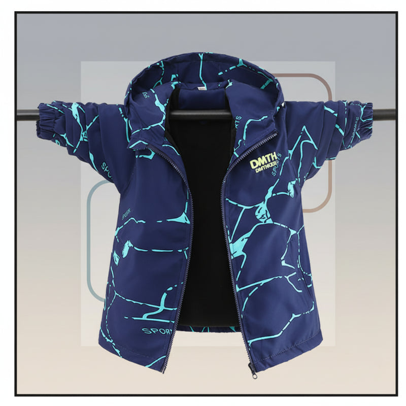 Reversible Children' Jacket – Waterproof & Windproof – Lightweight Jacket
