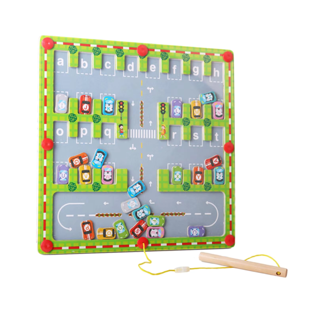 AlfaKids – Educational & Discovering – Magnetic Alphabet Play Board