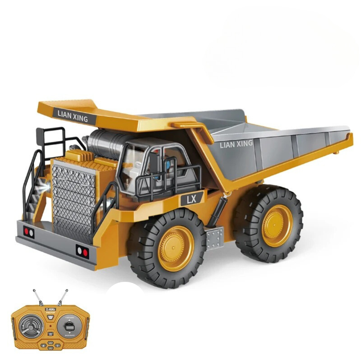 Perfect for kids and young builders - RC Construction Vehicle