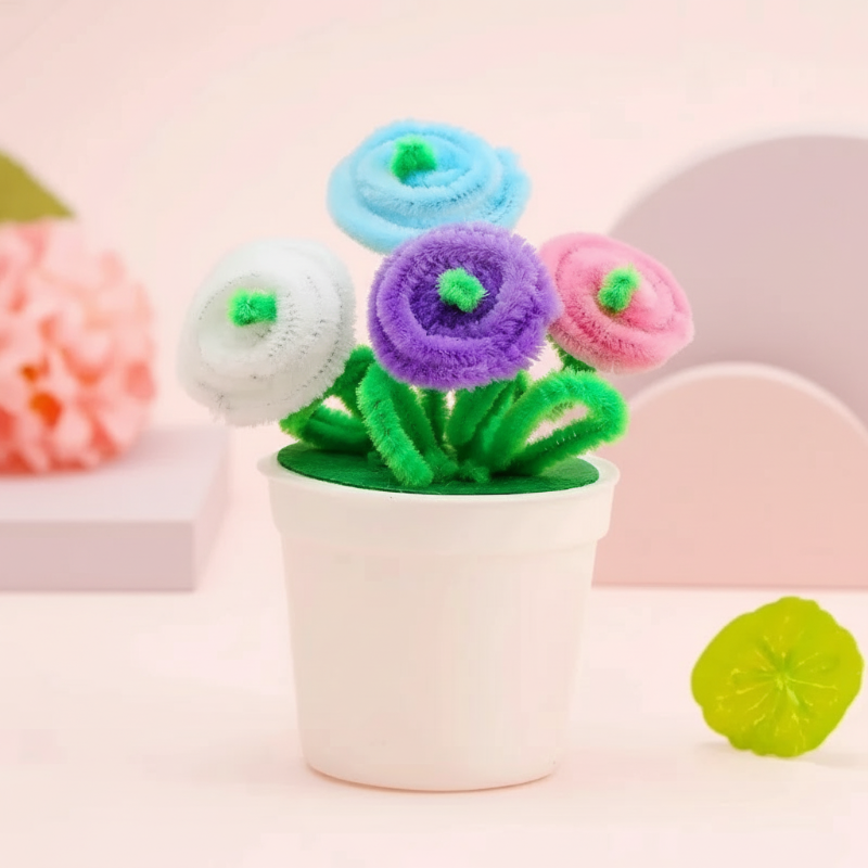 Colorful & Innovative – DIY Flower Pot Craft Kit