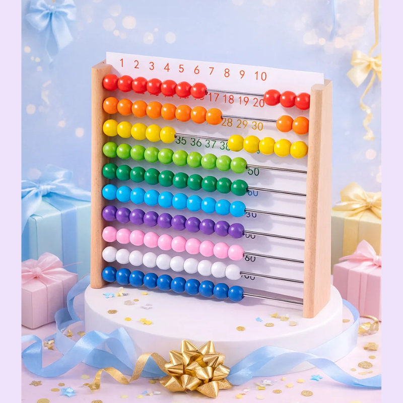Count and Learn - Wood Abacus
