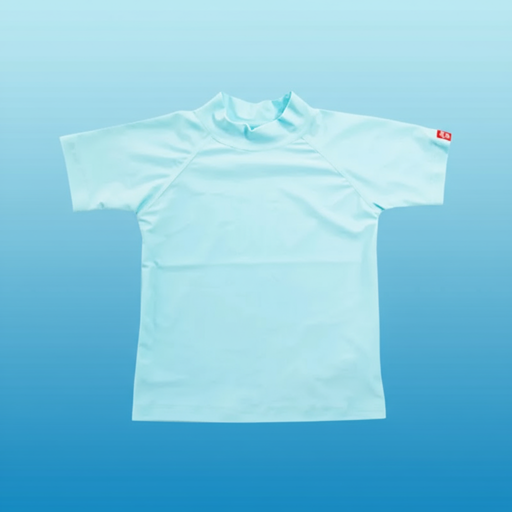 Summery & Protective – Anti-UV Children's Swim Shirt with Short Sleeves