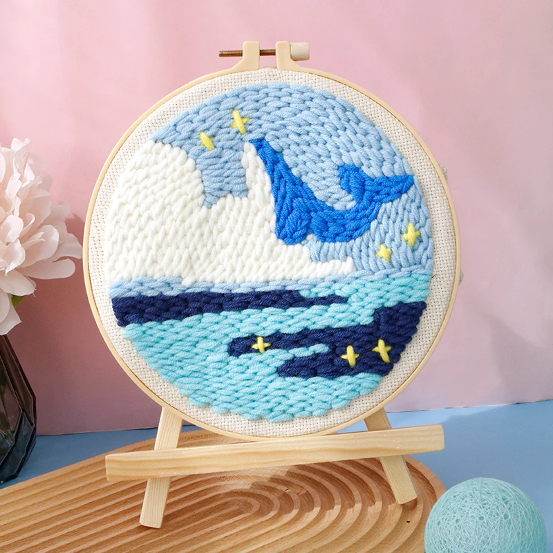 Soft & Innovative – DIY Punch Needle Home Decor Set