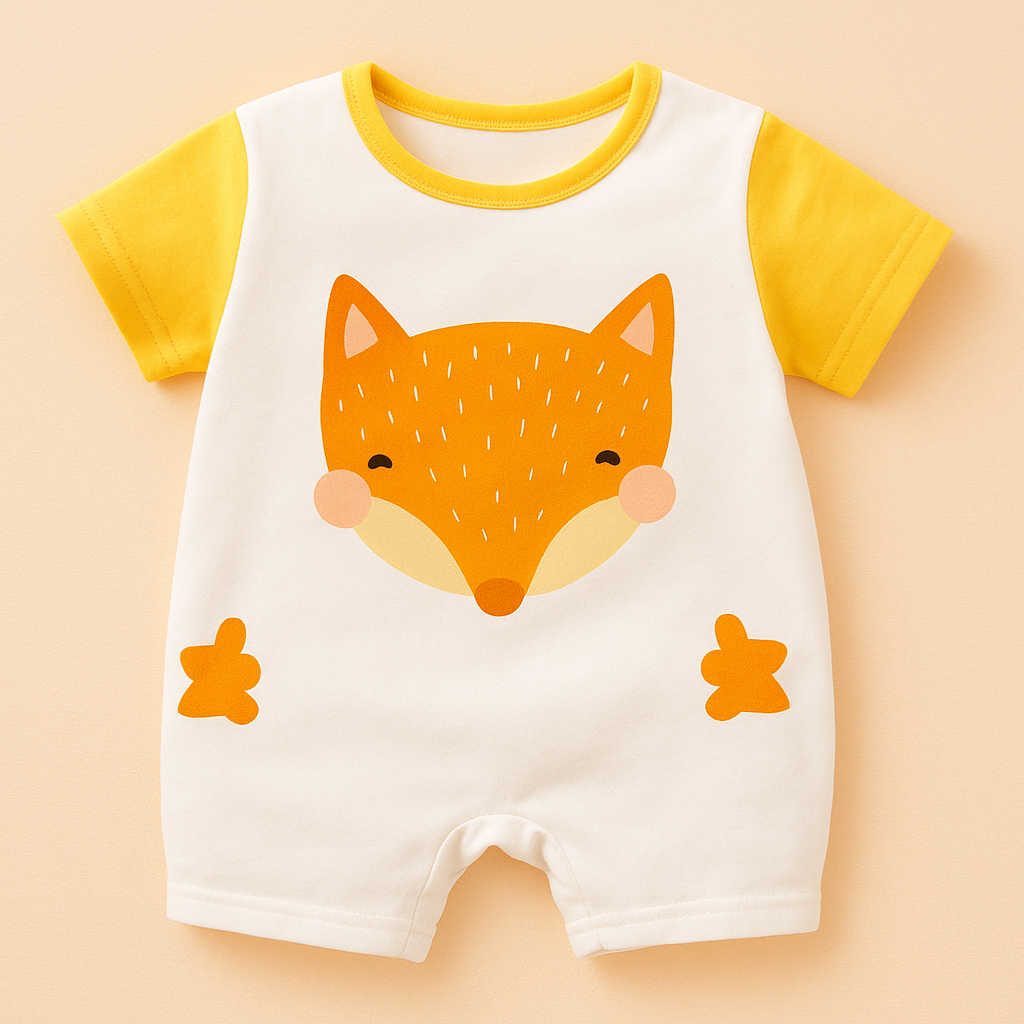 Comfort For Every Night - Short-Sleeve Pajama Bodysuit