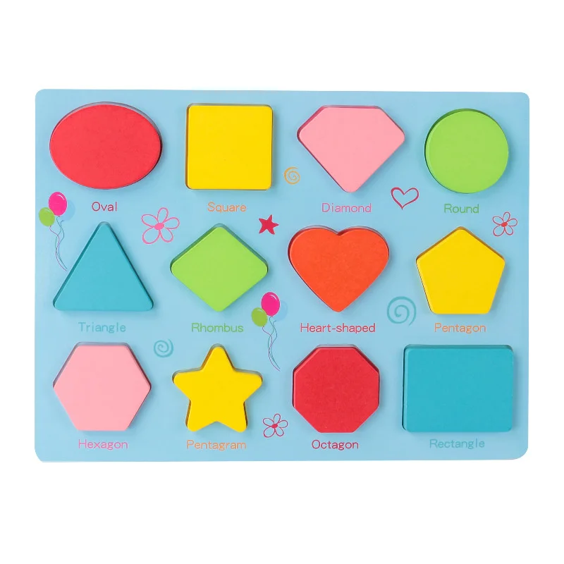 Colorful & Educational – Montessori Number & Letter Educational Puzzle