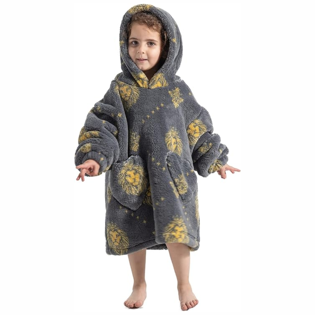Cute and comfortable – Children's blanket with hood