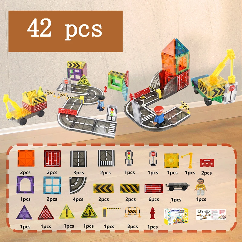 Innovative & Playful – Magnetic Tiles Car Set