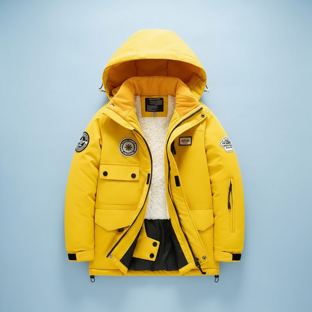 Breathable & Protective Waterproof – Ski Suit with Fleece Lining