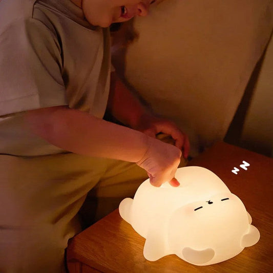 Cute & Calming – Plush Light Sleep Lamp