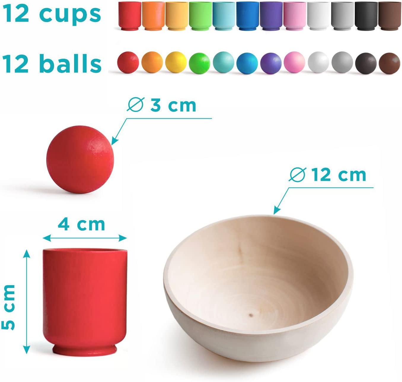 Combine Colours - Wooden Sorting Activity
