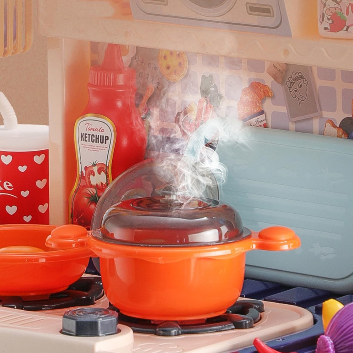 Cooking Play in Miniature - Kitchen Play Set