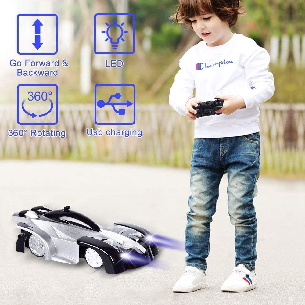 Drive over walls and ceilings - Remote-controlled car