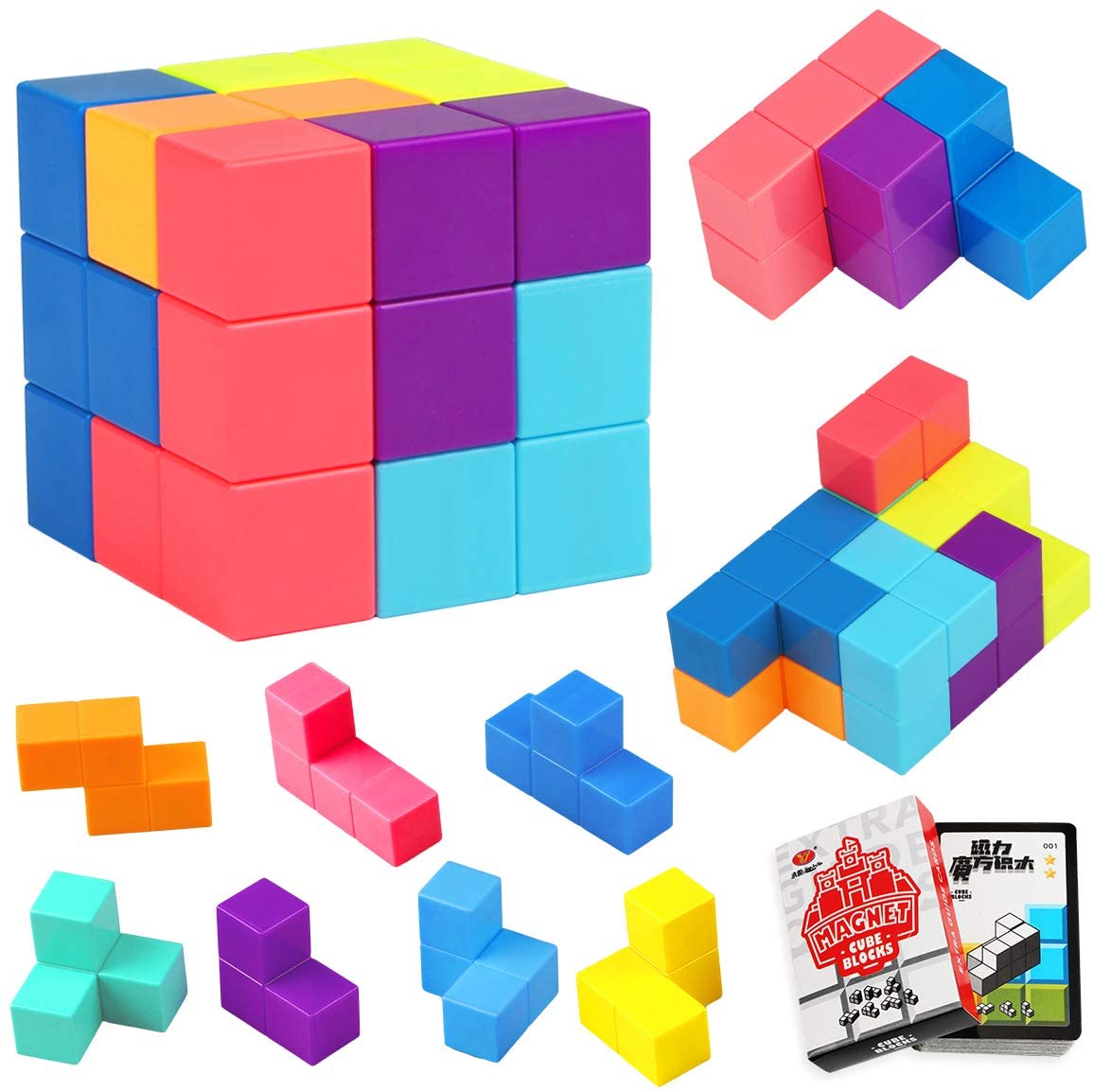 Brain gymnastics for kids - Magnetic blocks