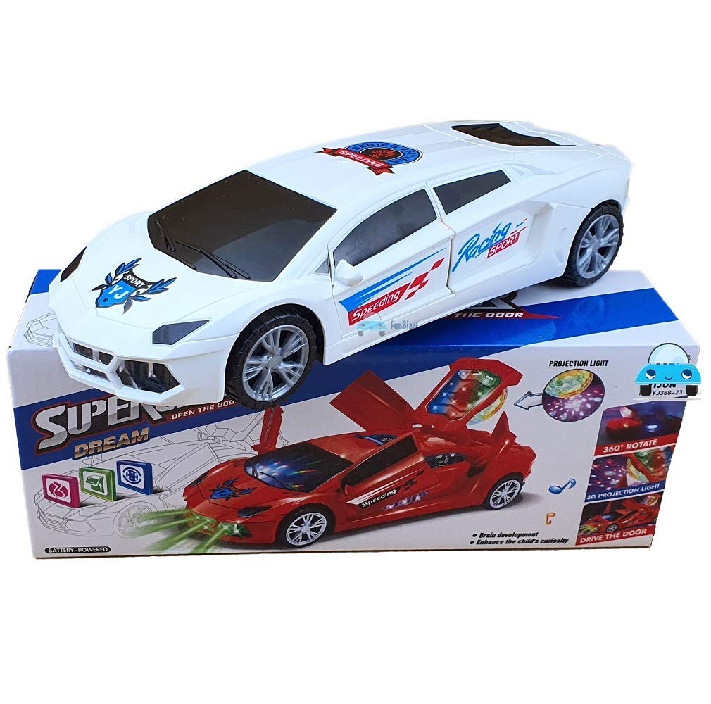 Moving and flashing toy car - Plaything car