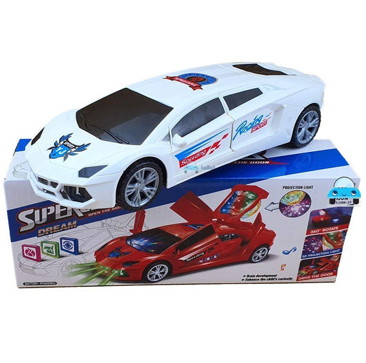 Moving and flashing toy car - Plaything car