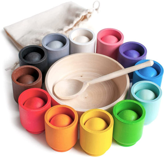 Combine Colours - Wooden Sorting Activity