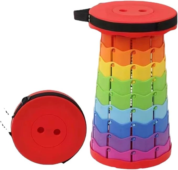 Fast & Sturdy - Vibrant Folding Stool