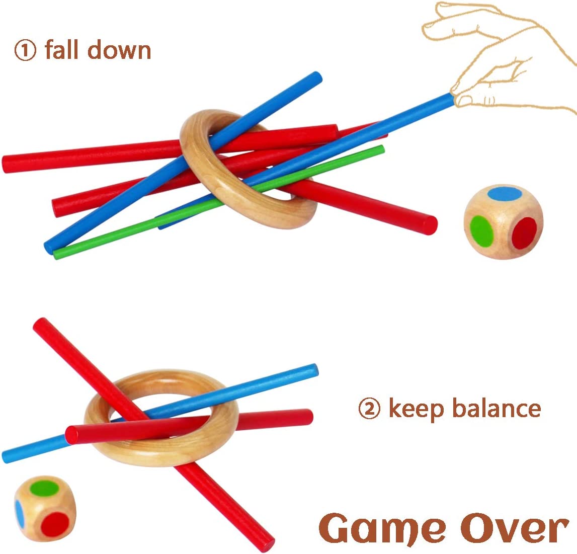 Keep your balance in the game! - Mikado game