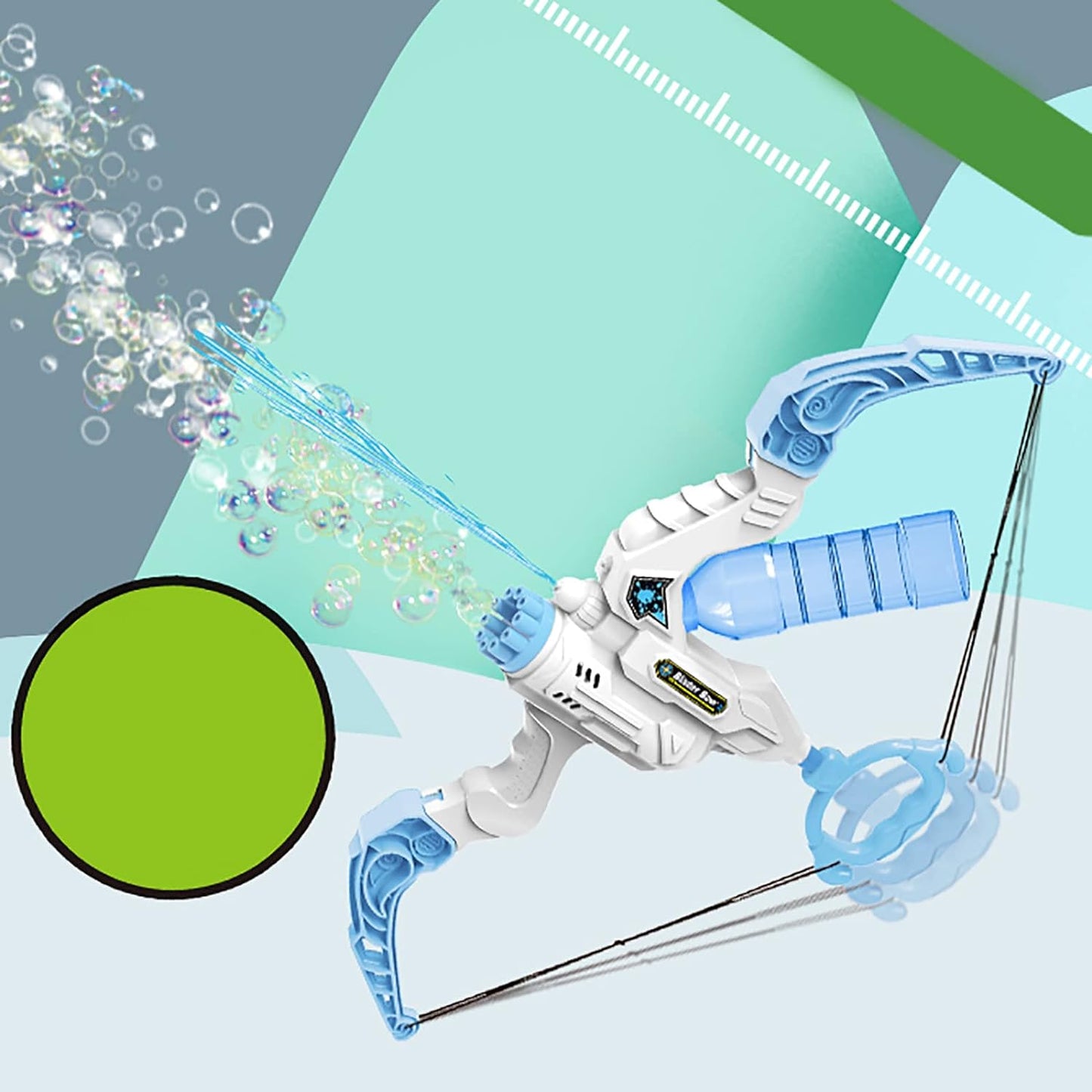 TrendyToys – Active & Innovative - 2-in-1 Bow Bubble Blower Machine