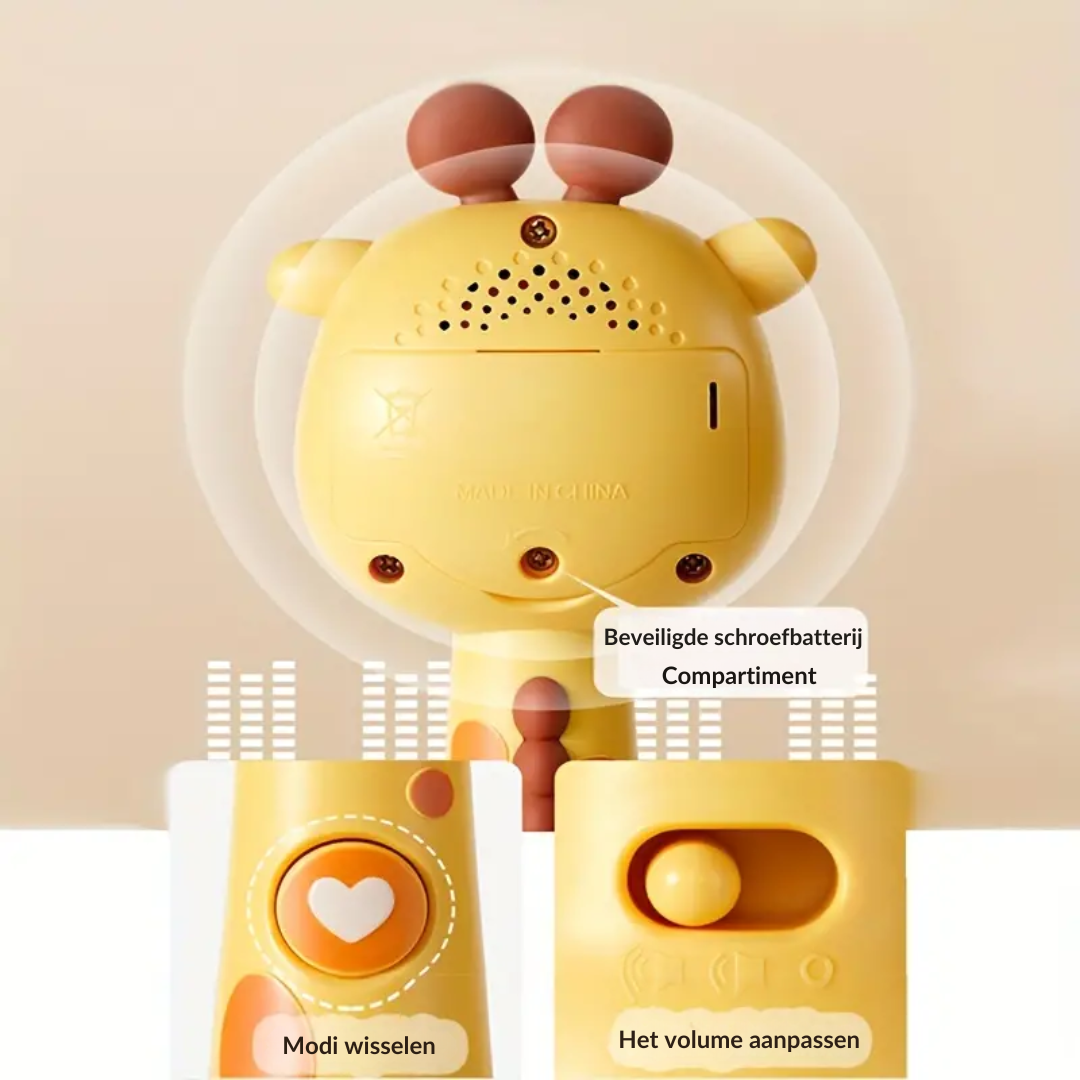 TinyZintuig – Safe & Instructive - Infant Rattle for Sensory Development