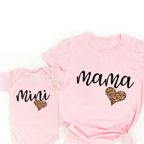 Mommy & Daughter - Matching Shirt & Romper