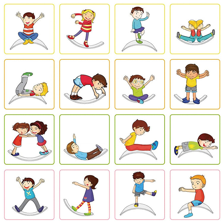 Multipurpose toy - Wood balance board