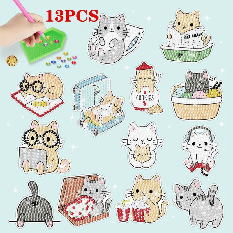 Shady & Shiny – Diamond Painting Stickers