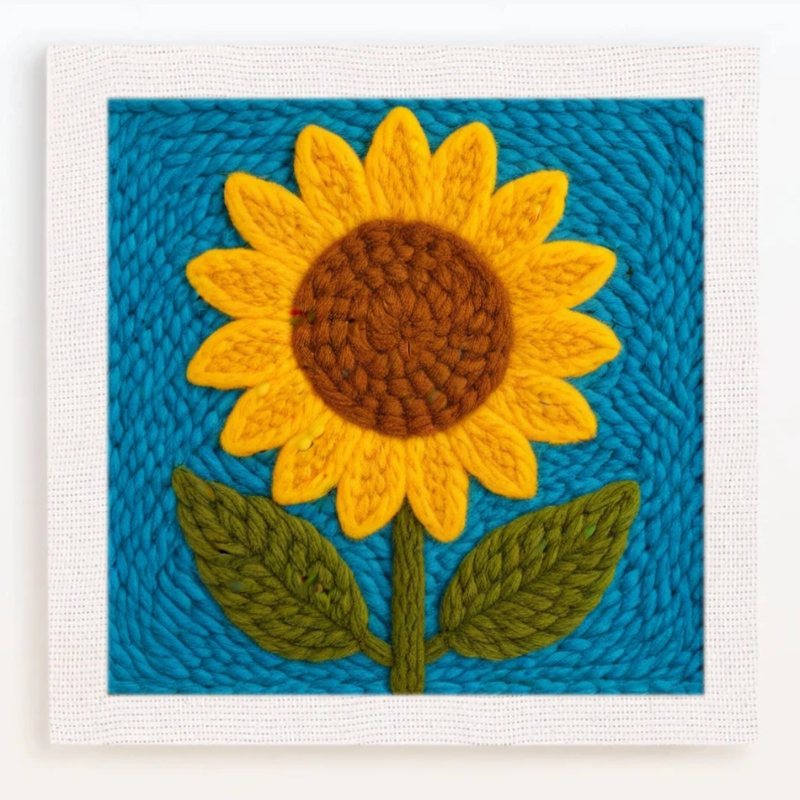 Handmade & Vibrant – Animal Embroidery Kit