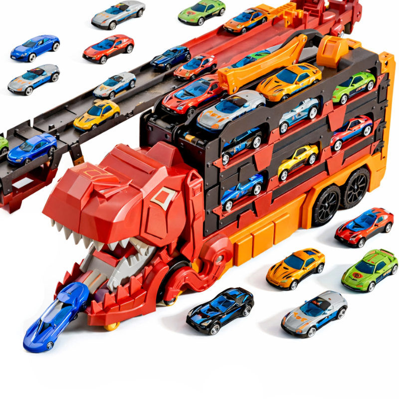 Cool & Play – Foldable Dino Transport Cart