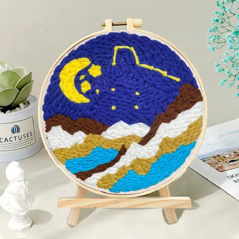 Soft & Innovative – DIY Punch Needle Home Decor Set