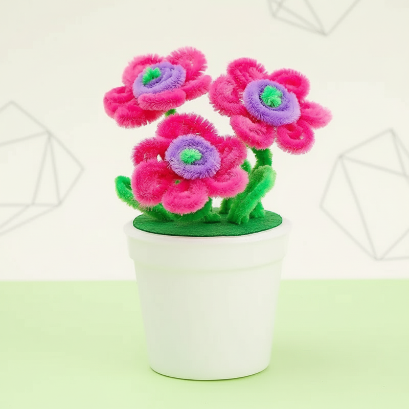 Colorful & Innovative – DIY Flower Pot Craft Kit