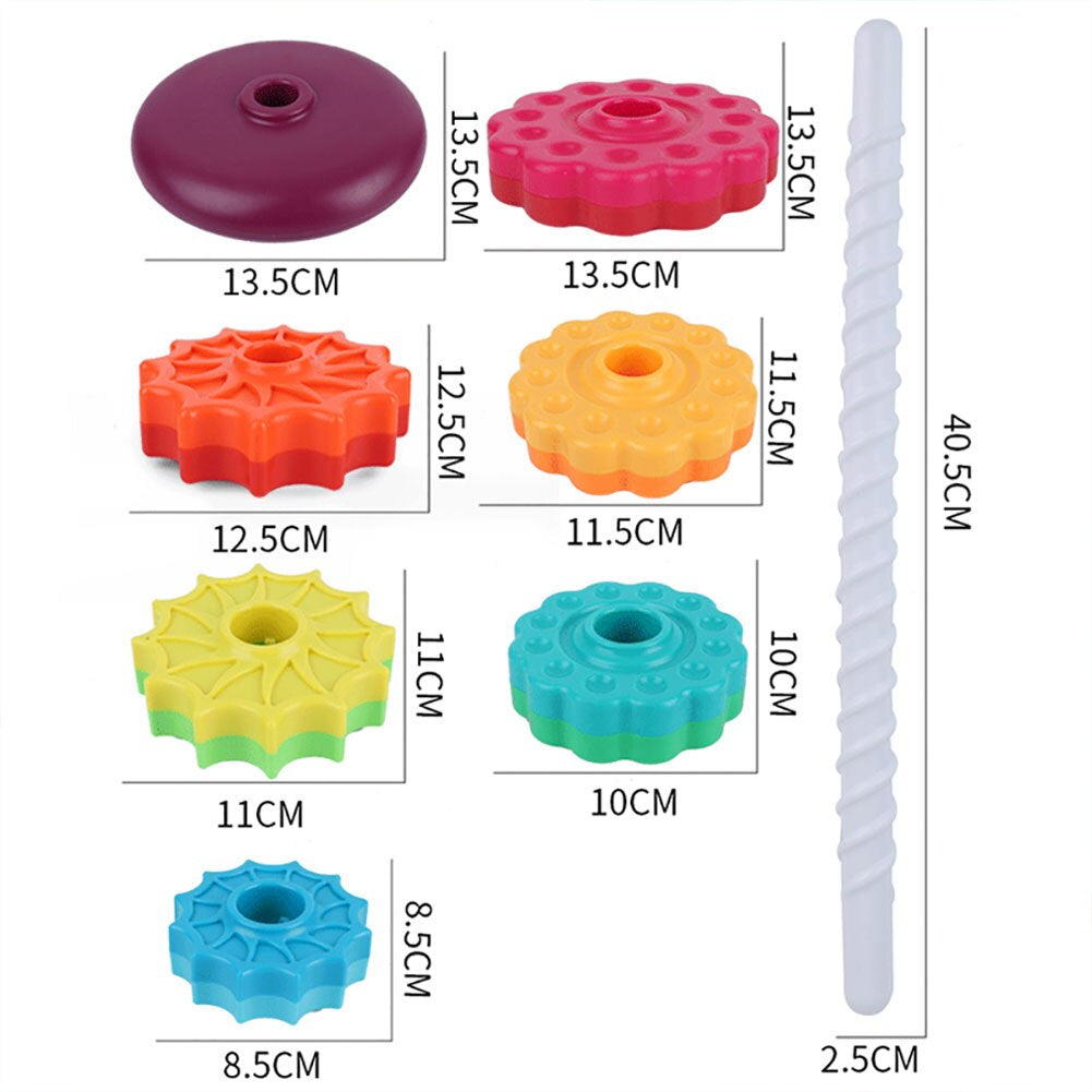 Colourful stacking - Stacking Tower