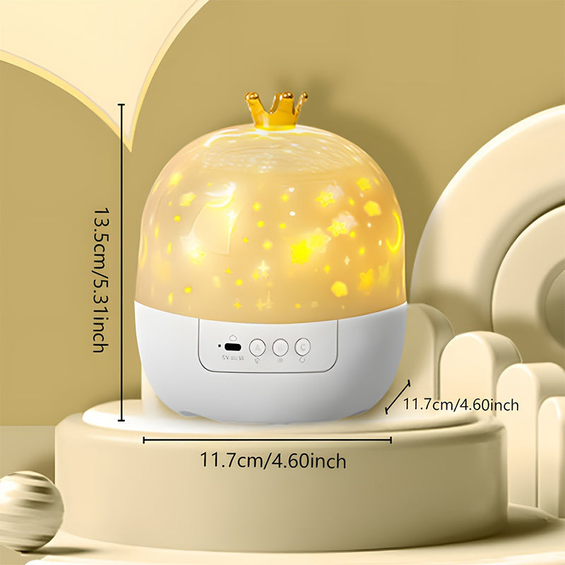 Dreamy & Innovative – Galaxy Projector Night Light with 360° Rotation