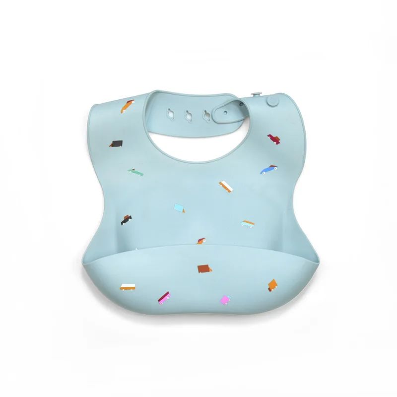 Waterproof & Fashionable - Silicone Infant Bib