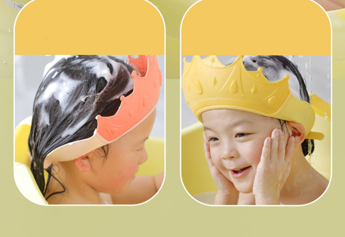 No more tears in the bath - Bath Cap