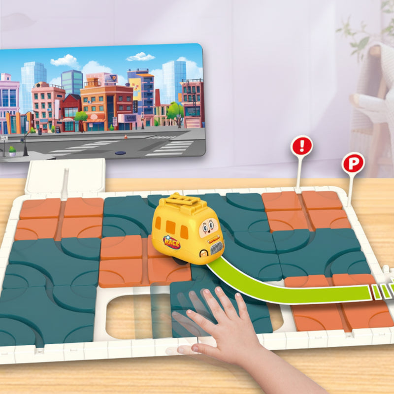 Logical Thinking & Concentration - Train Puzzle Activity