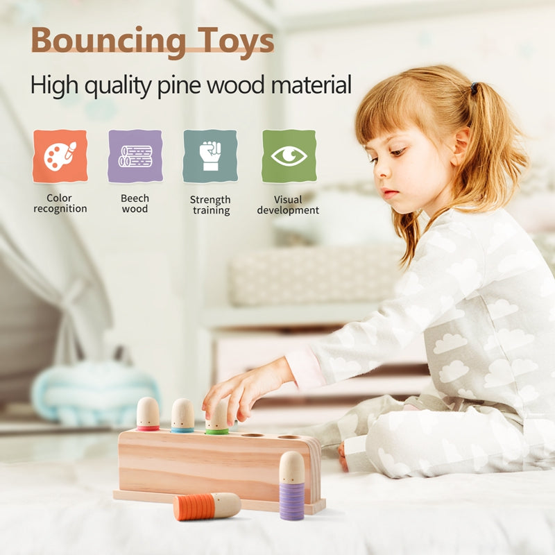 Playing & Developing – Sensory Wooden Infant Toys