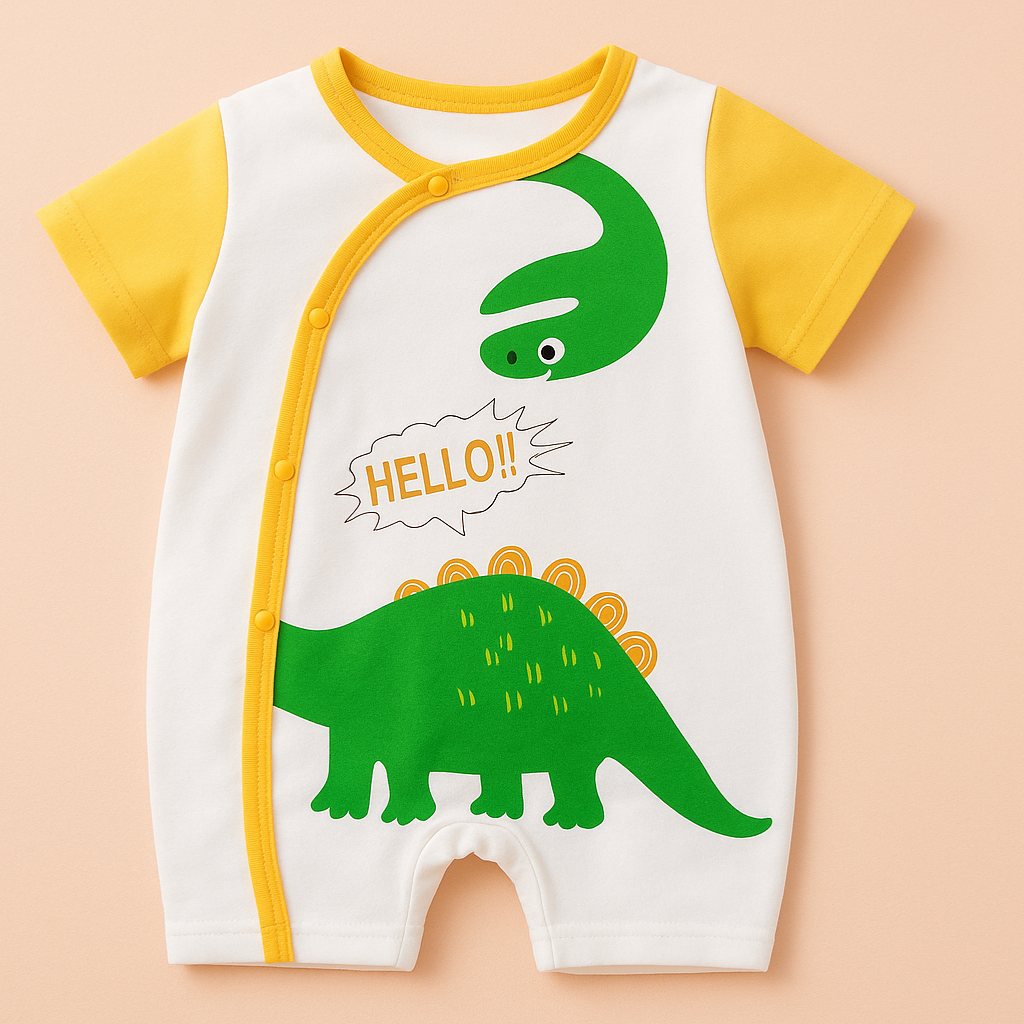 Comfort For Every Night - Short-Sleeve Pajama Bodysuit