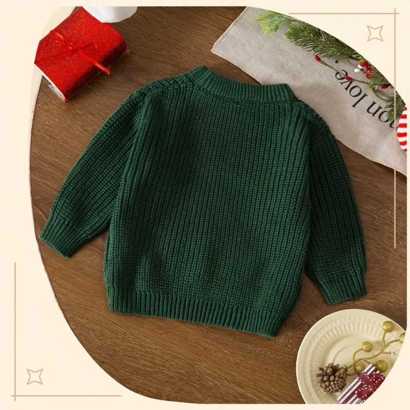 Cozy & Warm - Christmas sweater with text