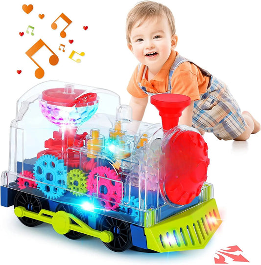 Fantastic and learning - Toy train with lights and music